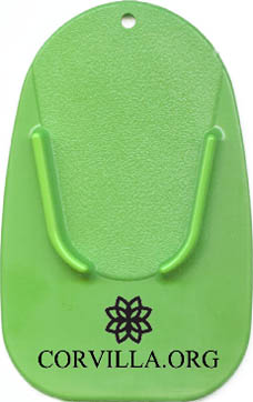 Green Kickstand Pad with Black Imprint